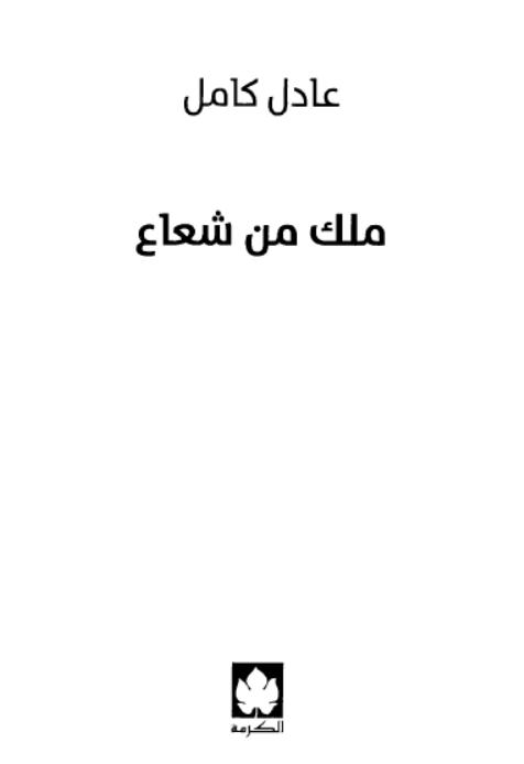 تحميل كتاب ملك من شعاع PDF