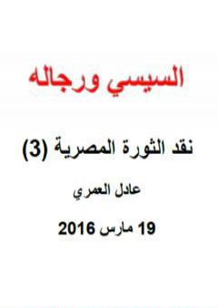 نقد الثورة المصرية 3 - السيسي ورجاله